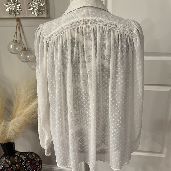 Free People Sheer Blouse - Picture 5 of 11